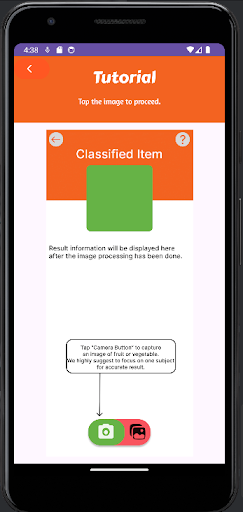 FrutoScan Screen 2