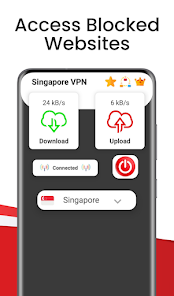 Singapore VPN - Fast Unlimited  screenshots 2