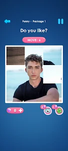 Sexy boyfriend photo puzzle