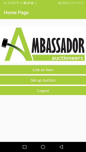 Ambassador Auctioneers Screen 2