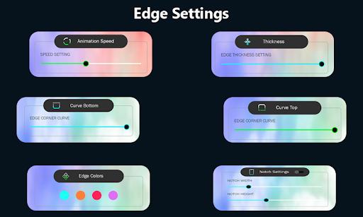 Edge Lighting Live Wallpaper
