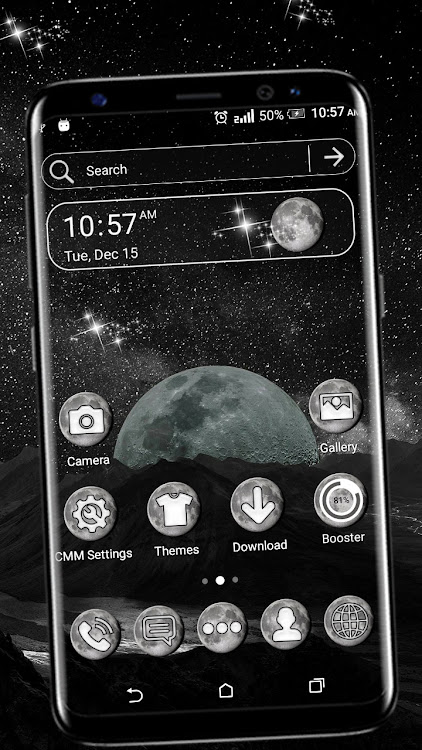 Moon Galaxy Theme Launcher - 2.3 - (Android)