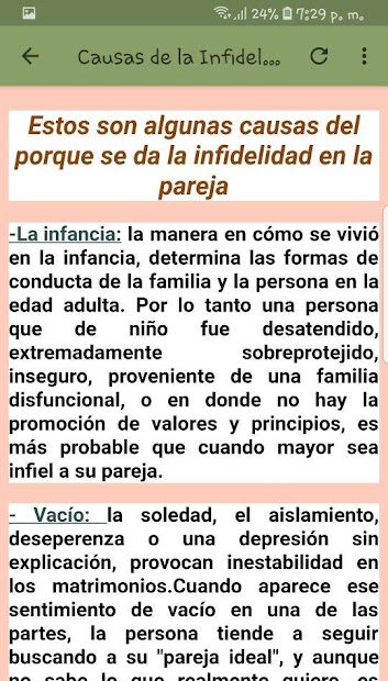 Captura de Pantalla 5 Como superar una Infidelidad android