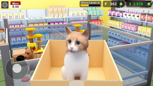 Pet Shop Manager Simulation