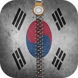 Korea Flag Lock Screen HD icon