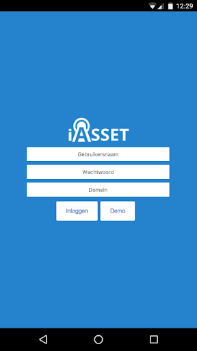 Android application iASSET App screenshort