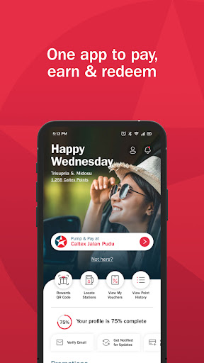 CaltexGO Caltex Rewards Screen 2