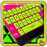 Fluorescent Flashy Neon Keyboard Theme icon