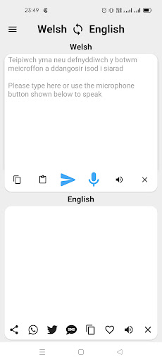 Android application Welsh To English Translator screenshort