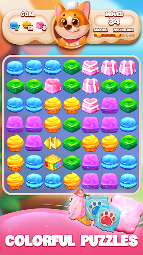 Android application Kitchen Blast Match 3 Puzzle screenshort