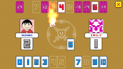 Android application Number Duel screenshort