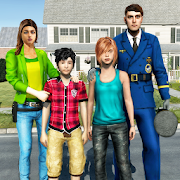 Virtual Police Dad Simulator : Happy Family Games