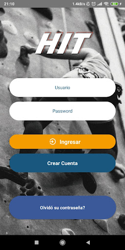 Android application HIT GIMNASIO screenshort
