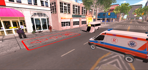 Ambulance Games City 3D