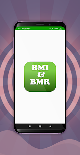 BMI and BMR Calculator Screenshot