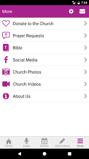 Fisherwick Presbyterian Church Screenshot