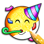 Cover Image of Скачать Блеск Emoji раскраски и рисования 8.4 APK