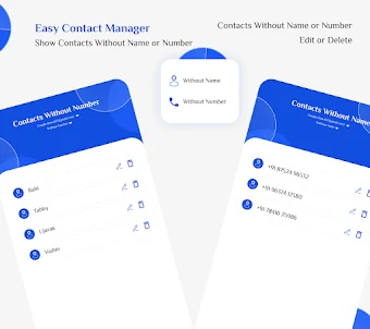 Easy Contact Manager SIM Phone