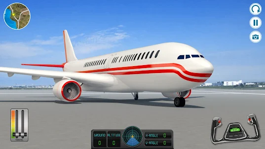 Jeux simulation pilote volant