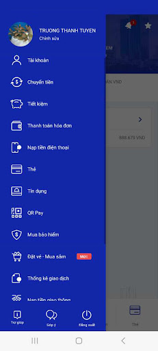 SCB Mobile Banking Screen 2