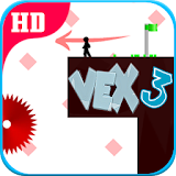 Vexman 3 run - stickman game icon