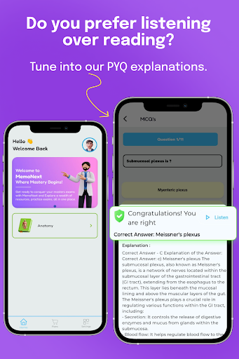 Android application MemoAnatomy-NEETPG & Univ Prep screenshort