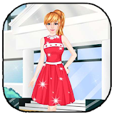 modeling girl : dress up game icon