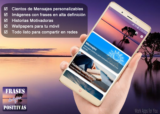 Android application Frases Positivas y de Ánimo screenshort