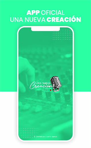 Android application Una nueva creación Radio screenshort