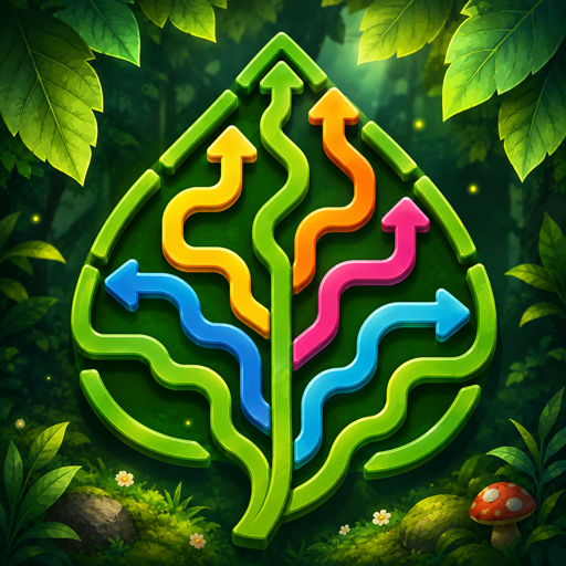 Leaf Trail: Arrow Path icon