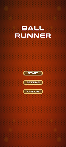 Android application Ball Runner screenshort