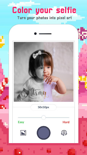 Screenshot of Cute Pixel Art Color by Number