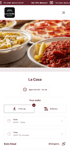 Android application La Casa- Glasgow screenshort