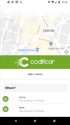 MobilityApp - Usuário Screen 3