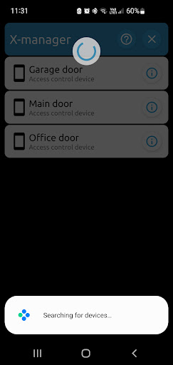 X-manager Screen 3