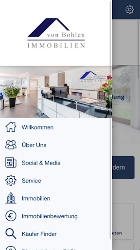 Android application von Bohlen Immobilien screenshort