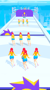 Girls Attack! Combat de groupe screenshots apk mod 1