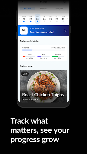 Screenshot of Perfect Body - Meal planner