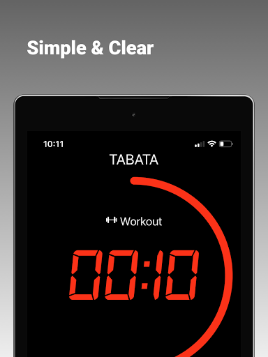 Android application TimerWOD - Interval Timer screenshort