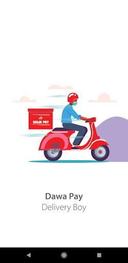 Android application Dawapay Rider App screenshort