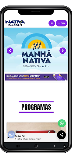 Android application Nativa FM Rio Preto screenshort