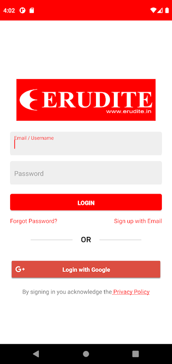 ERUDITE - 1.0.17 - (Android)