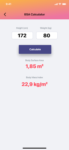 Dose Calculator Assistant Screen 3