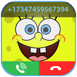 Fake Call From Sponge Bob icon