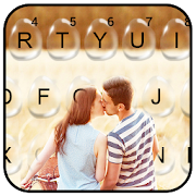 Lovers Water Drop Keyboard Theme