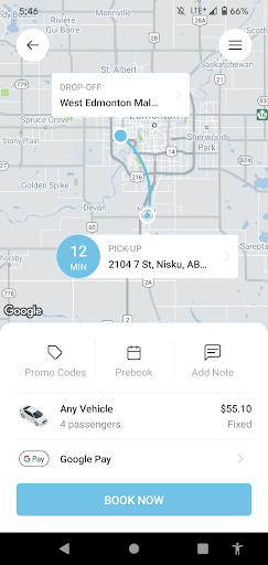 Airport Taxi Service Edmonton Screen 3
