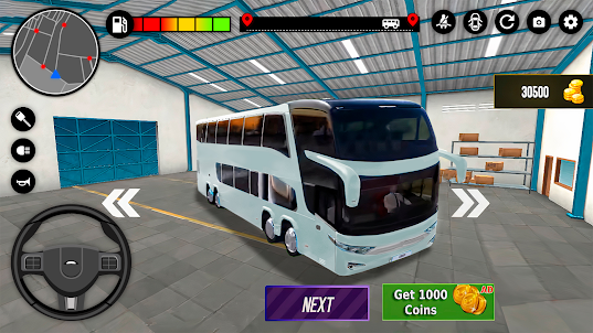 버스게임: 공공 버스 운전 레이싱 시뮬레이터 계략