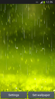 雨ライブ壁紙 Androidアプリ Applion