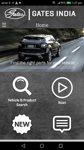 Gates Mobile Catalogue Screen 3
