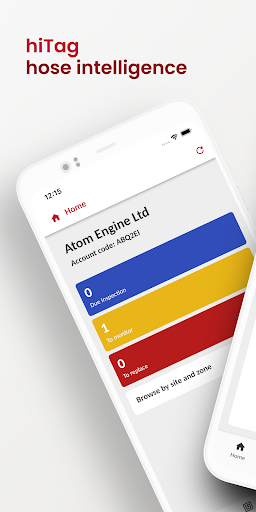 Android application hiTag screenshort